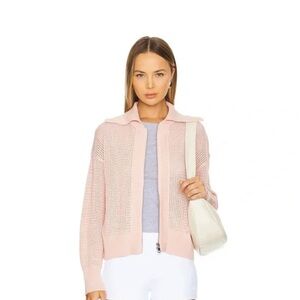 Varley pink/peach Knit Fabric